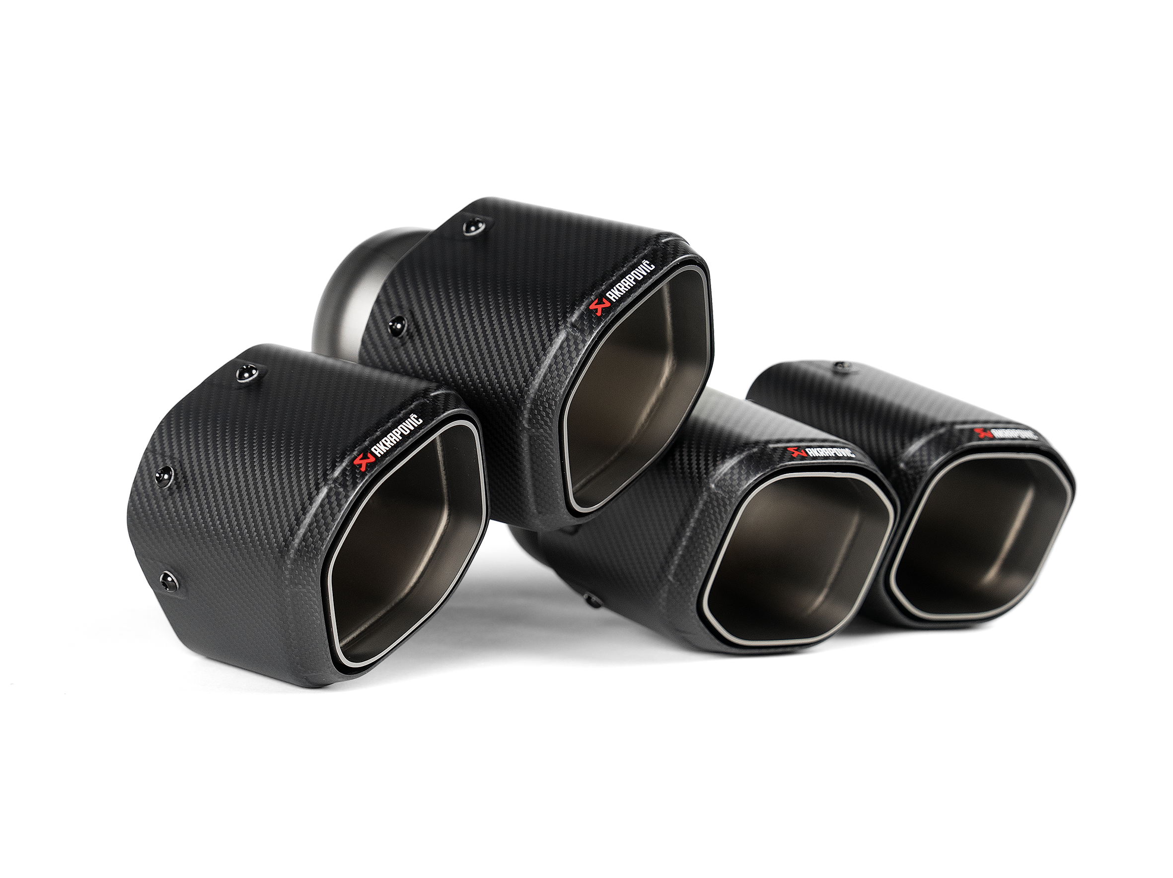 Akrapovič Slip-On Line (Titan) für BMW M5 (G90 / G99) - OPF/GPF 11 Akrapovič Tail Pipe Set (Carbon) für BMW M5 (G90 / G99)