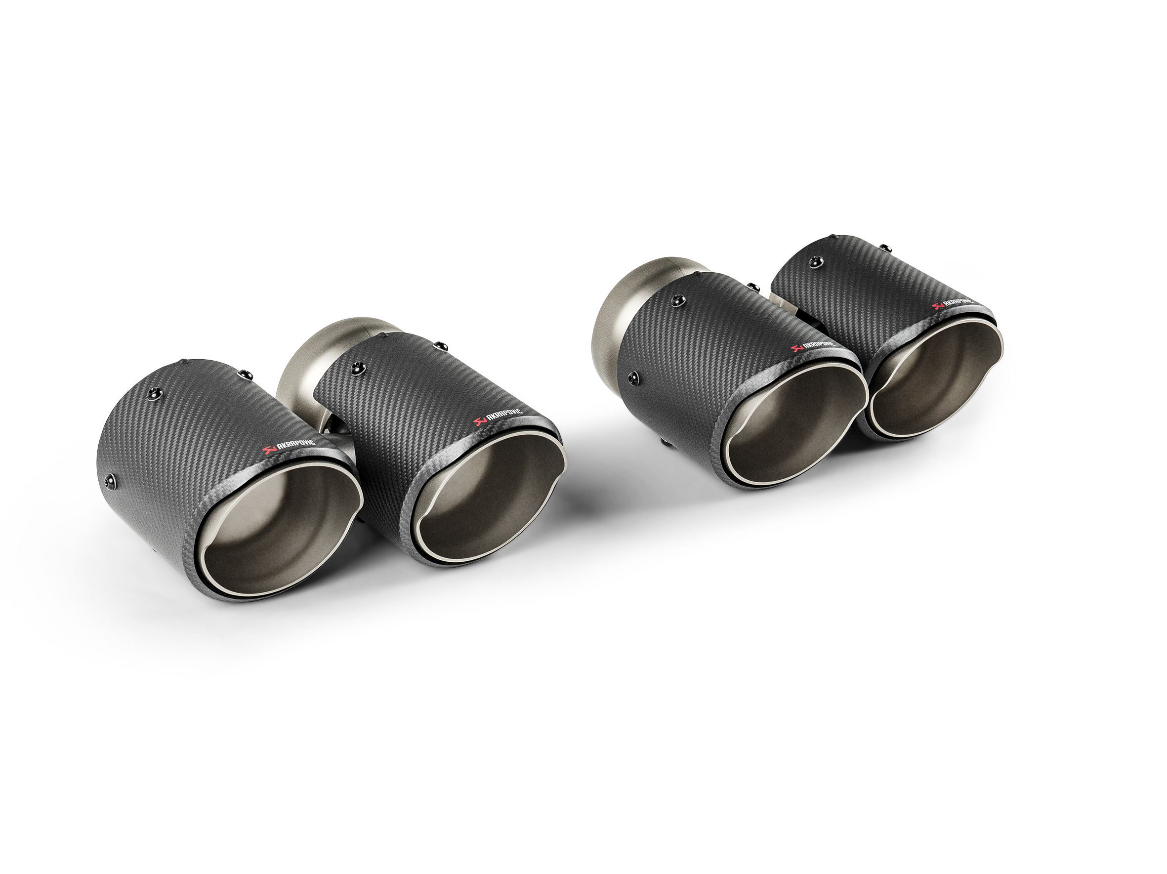 Akrapovič Slip-On Line (Titan) für BMW M5 (G90 / G99) - OPF/GPF 12 Akrapovič Tail Pipe Set (Carbon) für BMW M5 (G90 / G99)