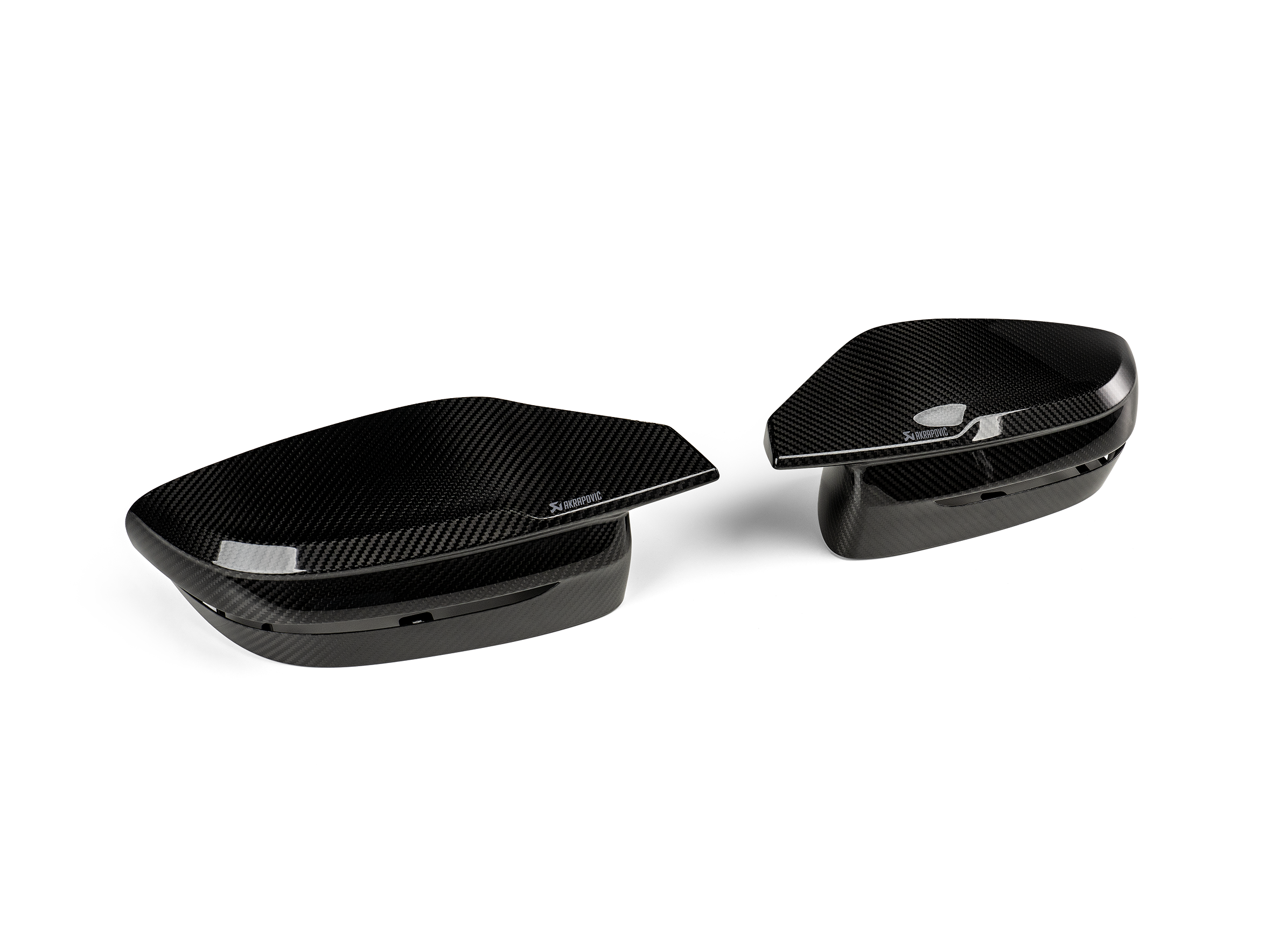 Akrapovič Carbon Fibre Mirror Cap Set - High Gloss für BMW M3 (G80 / G81) - OPF/GPF 1 Akrapovič Carbon Fibre Mirror Cap Set – High Gloss für BMW M4 (G82 / G83) – OPF/GPF
