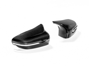 Akrapovič Carbon Fibre Mirror Cap Set – High Gloss für BMW M8 / M8 Competition Gran Coupé (F93) – OPF/GPF