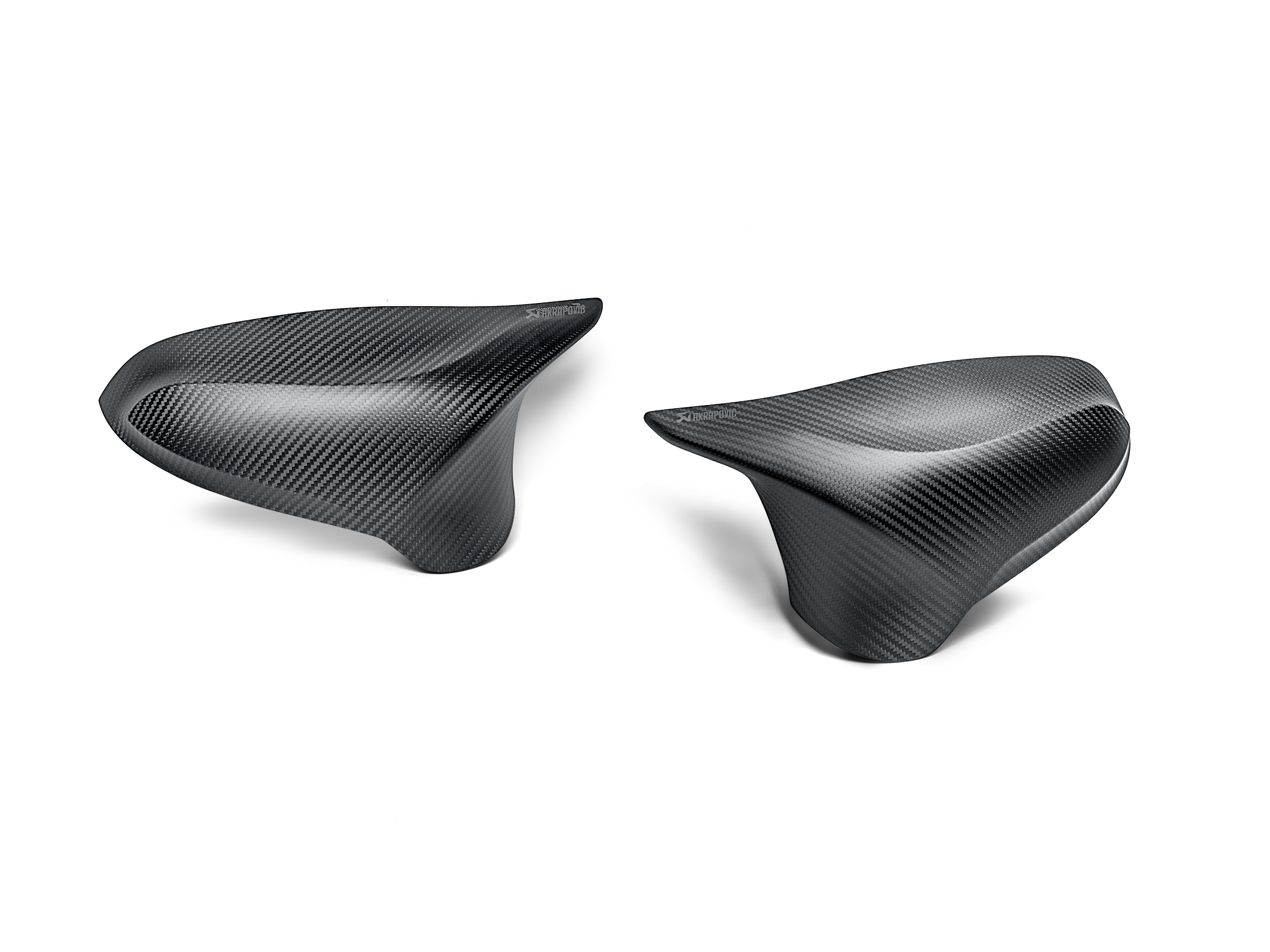Akrapovič Carbon Fibre Mirror Cap Set - Matte für BMW M2 Competition (F87N) - OPF/GPF 1 Akrapovič Carbon Fibre Mirror Cap Set – Matte für BMW M4 (F82 / F83) – OPF/GPF