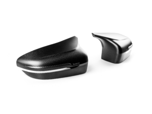 Akrapovič Carbon Fibre Mirror Cap Set – Matte für BMW M8 / M8 Competition Gran Coupé (F93) – OPF/GPF