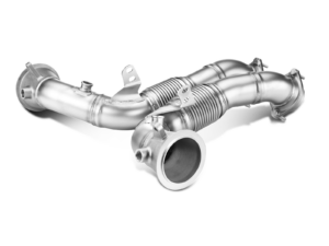Akrapovič Downpipe (Edelstahl) für BMW X5 M (E70)