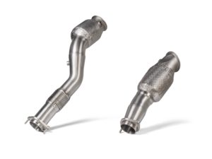 KW V3 Leveling Fahrwerk für BMW 4er Coupe (G22, G82) 07/2020- 14 Akrapovič Downpipe w Cat (Edelstahl) für BMW M4 (G82 / G83) – OPF/GPF