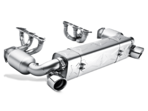 Akrapovič Evolution Line ((Titan) / 100 cpsi cats) für Porsche 911 Turbo (996)