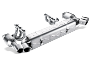 Akrapovič Evolution Line ((Titan) / 100 cpsi cats) für Porsche 911 Turbo (997)