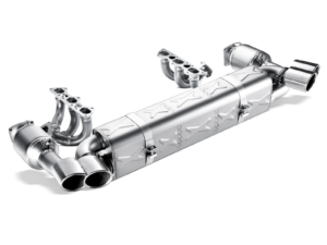 Akrapovič Evolution Line ((Titan) / 400 cpsi cats) für Porsche 911 Turbo (997)