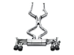 Akrapovič Evolution Line (Titan) für BMW X6 M (E71)