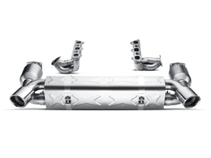 Akrapovič Evolution Line (Titan) für Porsche 911 GT2/RS (997)