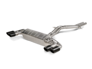 Akrapovič Evolution Line (Titan) für Porsche Cayenne Turbo S-E-Hybrid / Coupé (536) – OPF/GPF