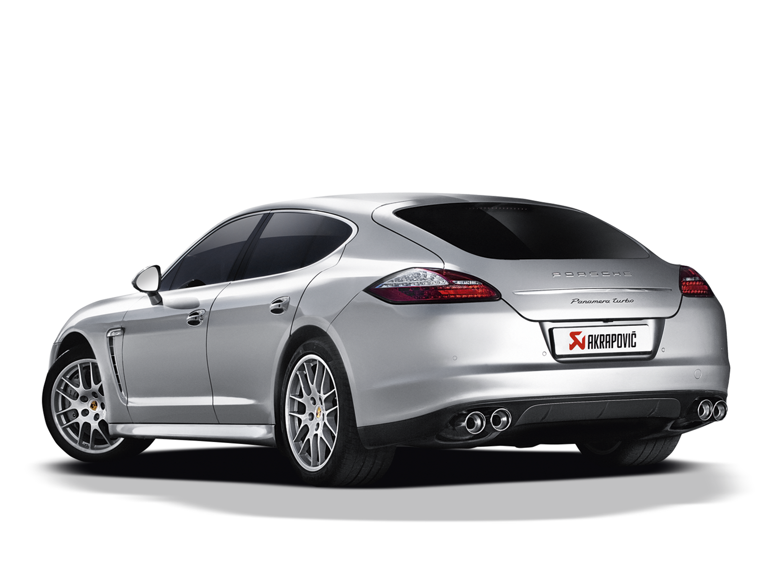 Akrapovič Evolution Line (Titan) für Porsche Panamera Turbo (970) - Ansicht 3