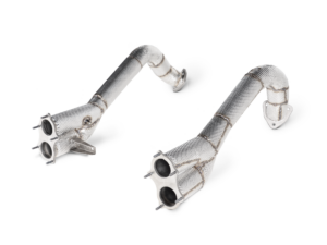 Akrapovič Link pipe set (Titan) für Porsche 718 Cayman GT4 / Spyder