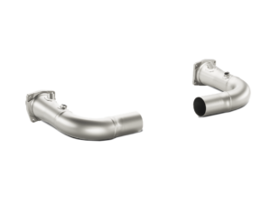 Akrapovič Link-Pipe Set w/o Cat (Titan) für Porsche 911 Turbo/Turbo S (991)