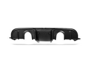 Akrapovič Rear Carbon Fiber Diffuser – Matte für Porsche 718 Cayman GT4 RS / Spyder RS