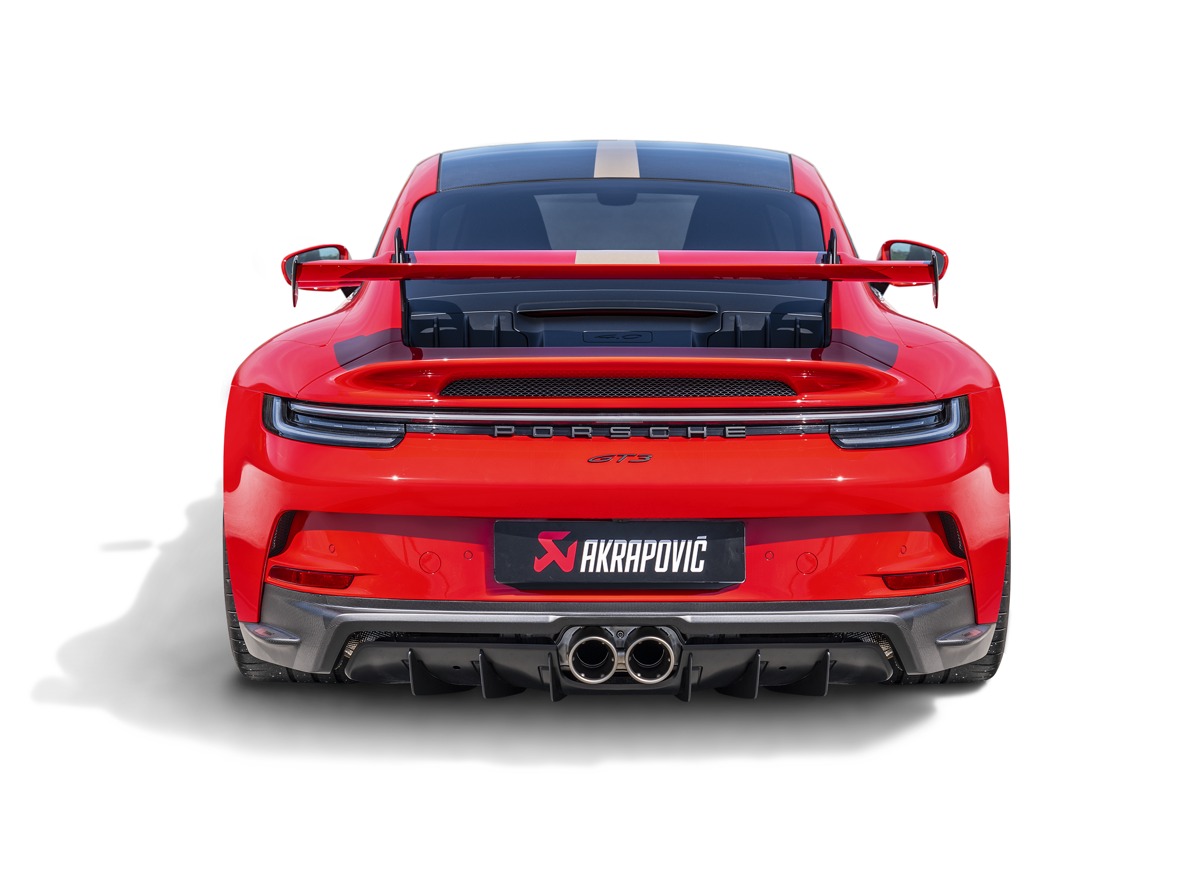 Akrapovič Rear Carbon Fiber Diffuser - Matte für Porsche 911 GT3 / GT3 Touring (992) 1 Akrapovič Rear Carbon Fiber Diffuser – Matte für Porsche 911 GT3 / GT3 Touring (992)
