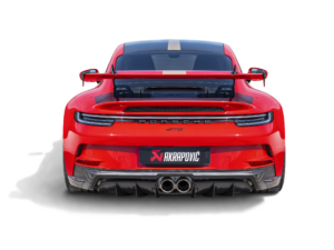 Akrapovič Rear Carbon Fiber Diffuser – Matte für Porsche 911 GT3 / GT3 Touring (992)