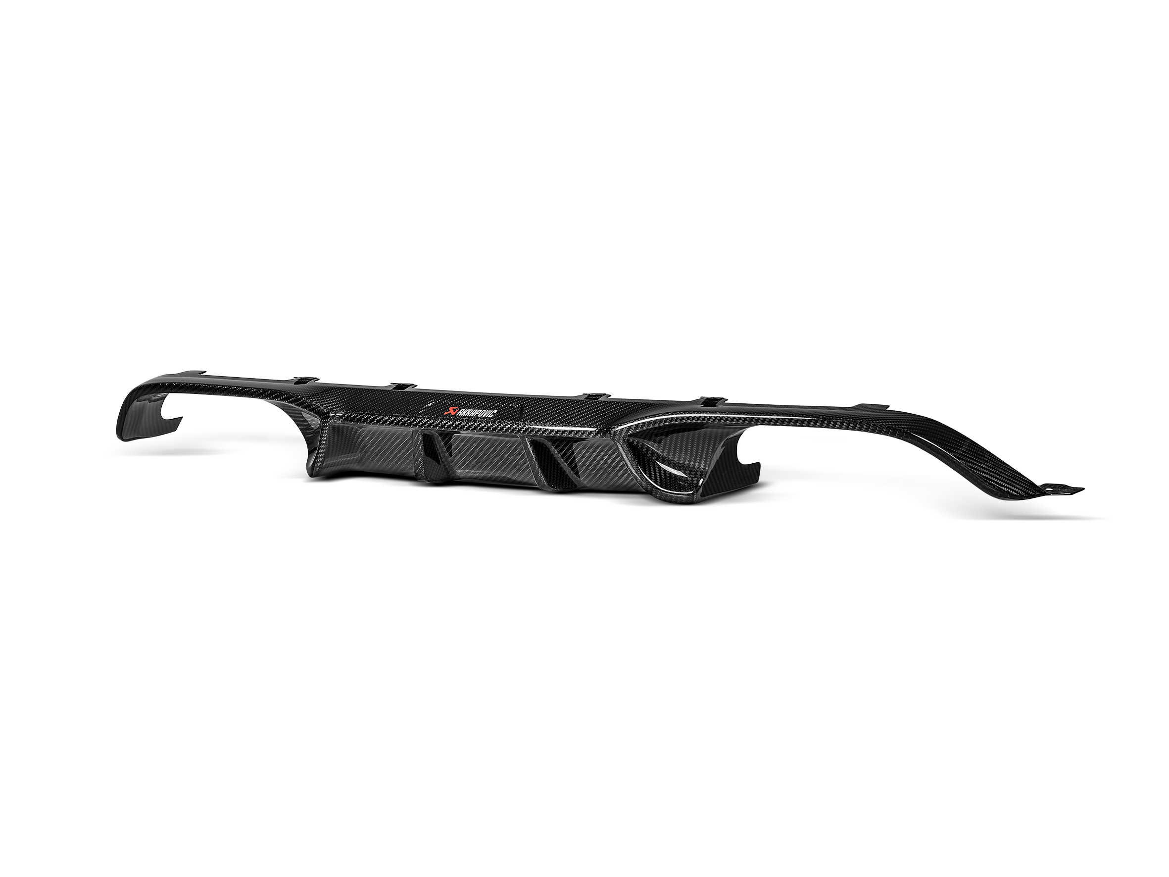 Akrapovič Rear Carbon Fibre Diffuser - High Gloss für BMW M4 (F82 / F83) - OPF/GPF 2 Akrapovič Rear Carbon Fibre Diffuser – High Gloss für BMW M4 (F82 / F83) – OPF/GPF - Ansicht 2