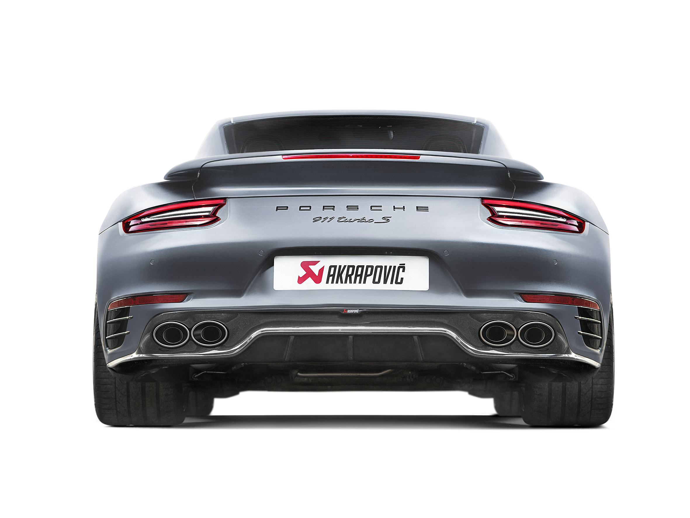 Akrapovič Rear Carbon Fibre Diffuser - High Gloss für Porsche 911 Turbo / Turbo S (991.2) 3 Akrapovič Rear Carbon Fibre Diffuser – High Gloss für Porsche 911 Turbo / Turbo S (991.2) - Ansicht 3