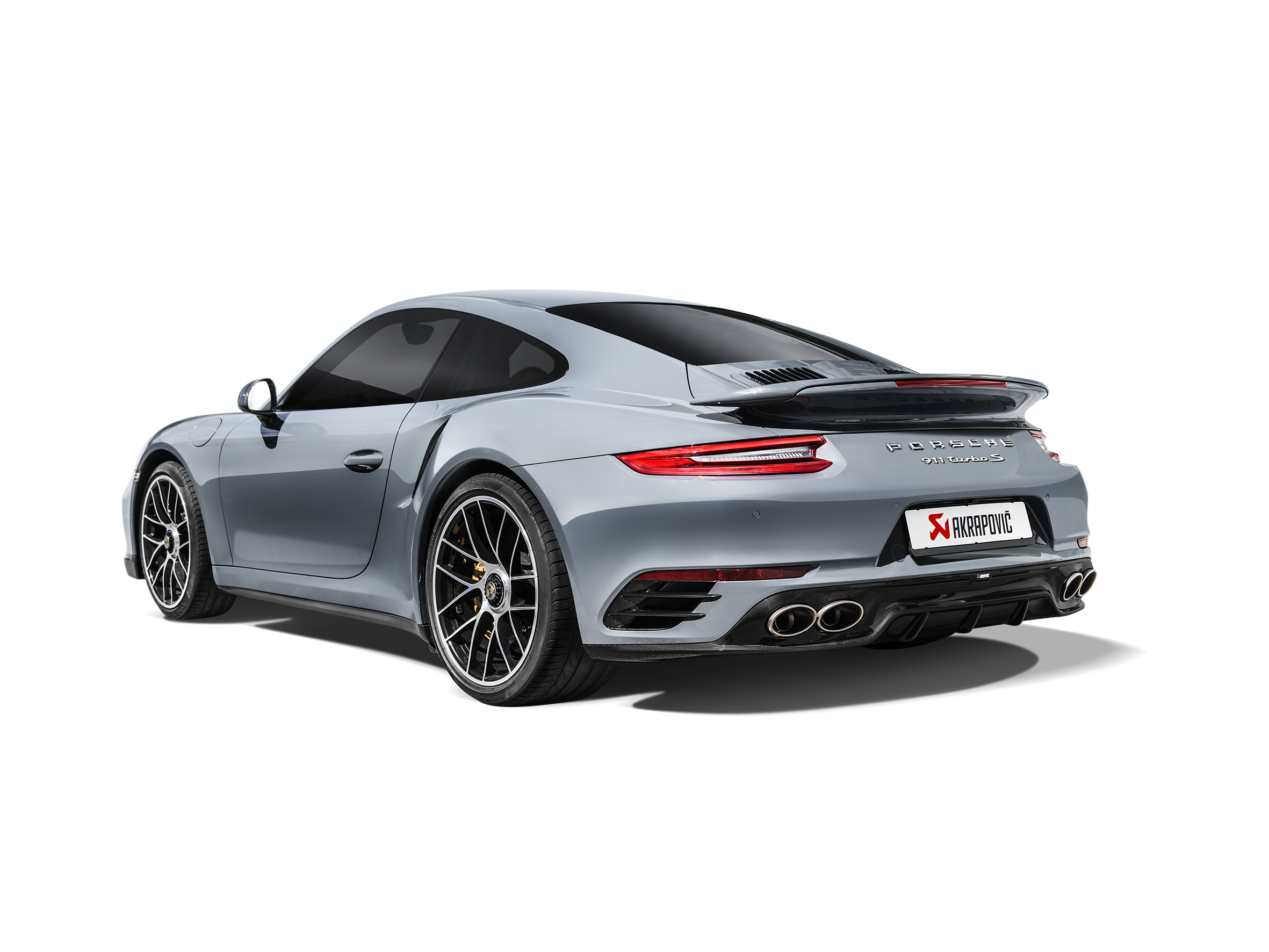 Akrapovič Rear Carbon Fibre Diffuser - High Gloss für Porsche 911 Turbo / Turbo S (991.2) 4 Akrapovič Rear Carbon Fibre Diffuser – High Gloss für Porsche 911 Turbo / Turbo S (991.2) - Ansicht 4