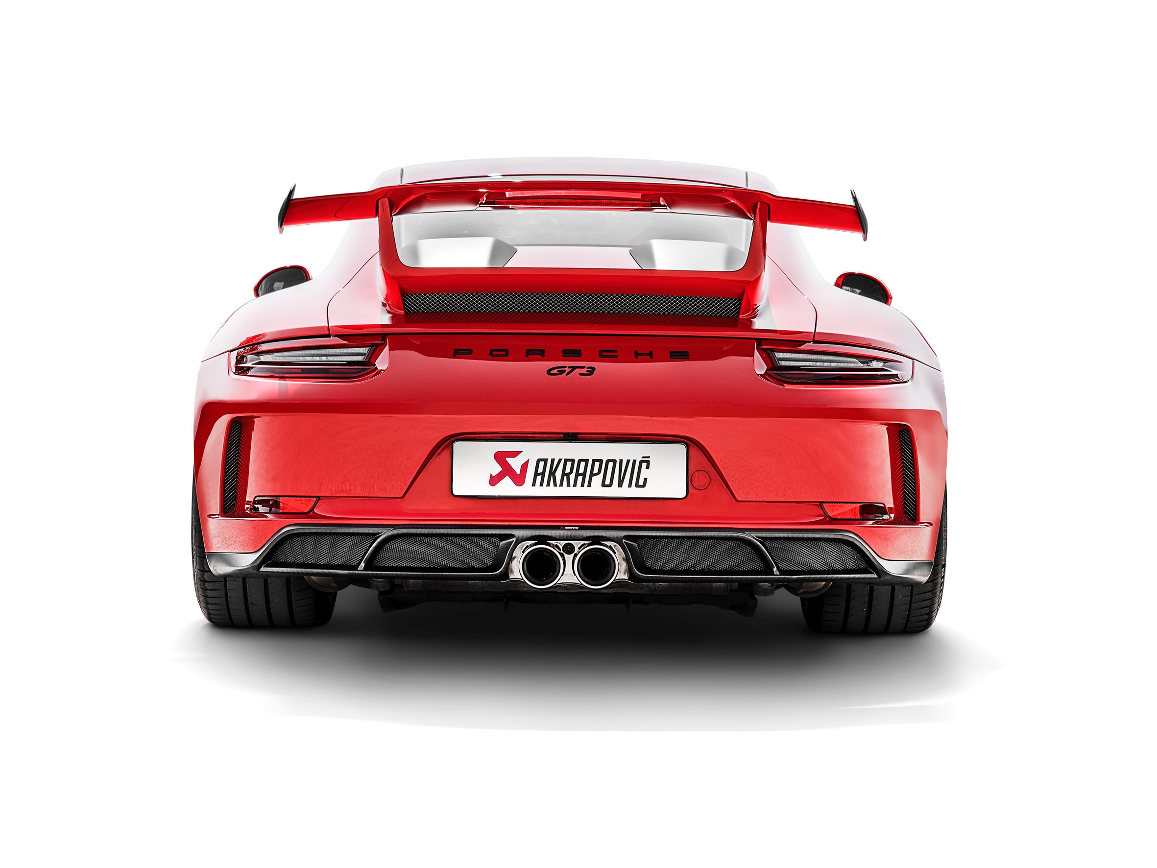 Akrapovič Rear Carbon Fibre Diffuser - Matte für Porsche 911 GT3 / GT3 Touring (991.2) 3 Akrapovič Rear Carbon Fibre Diffuser – Matte für Porsche 911 GT3 / GT3 Touring (991.2) - Ansicht 3