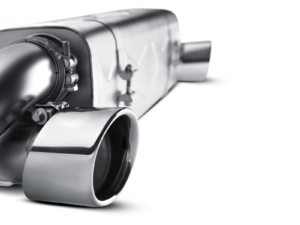 Akrapovič Slip-On Line ((Titan) / 100 cpsi cats) für Porsche 911 Turbo (996)