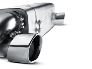 Akrapovič Slip-On Line ((Titan) / 400 cpsi cats) für Porsche 911 Turbo (996)