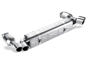 Akrapovič Slip-On Line ((Titan) / 400 cpsi cats) für Porsche 911 Turbo (997)