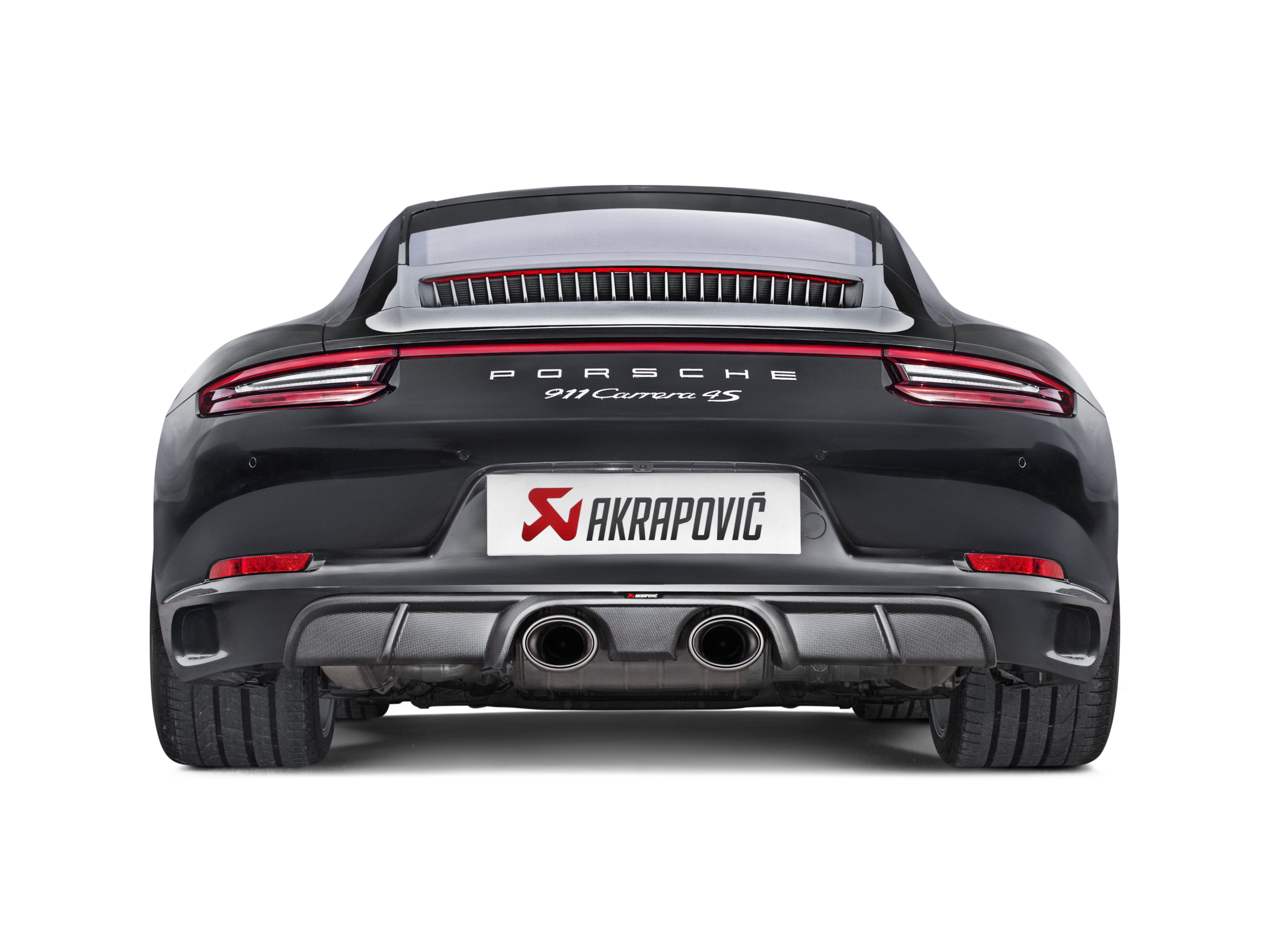 Akrapovič Slip-On Line (Titan) - for OE non sport exhaust für Porsche 911 Carrera / Cabriolet / Targa /S/4/4S/GTS (991.2) 3 Akrapovič Slip-On Line (Titan) – for OE non sport exhaust für Porsche 911 Carrera / Cabriolet / Targa /S/4/4S/GTS (991.2) - Ansicht 3