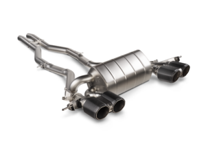 Akrapovič Evolution Link Pipe set (Edelstahl) – Long für BMW M4 (G82 / G83) - OPF/GPF 4 Akrapovič Slip-On Line (Titan) für BMW M4 (G82 / G83) – OPF/GPF