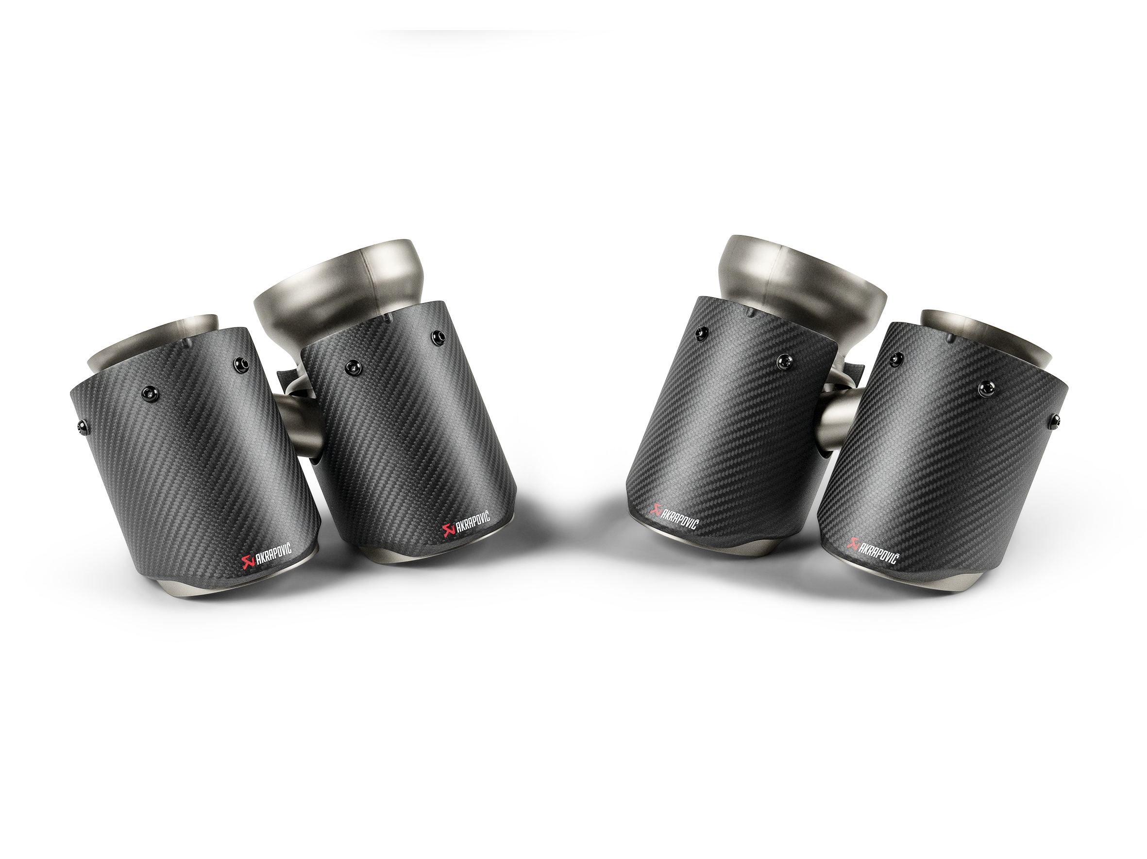 Akrapovič Tail Pipe Set (Carbon) für BMW M5 (G90 / G99) - Ansicht 2