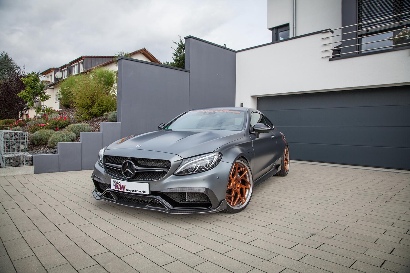 KW V4 Gewindefahrwerk für MERCEDES-BENZ C-KLASSE Coupe (C205) 204, 204 AMG 10/2015-04/2023 – Bild 14