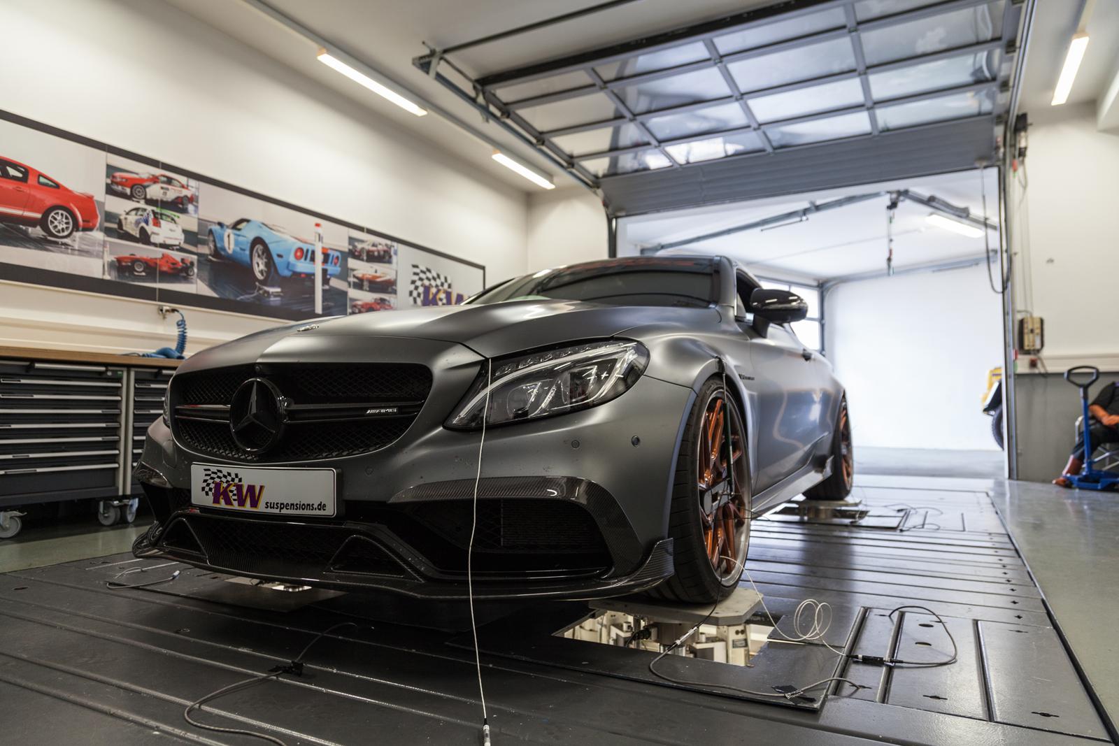 KW V4 Gewindefahrwerk für MERCEDES-BENZ C-KLASSE Coupe (C205) 204, 204 AMG 10/2015-04/2023 – Bild 19